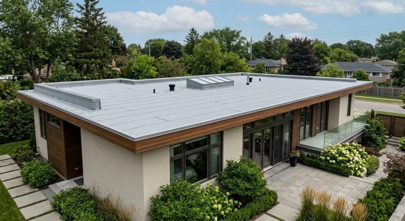 Single Ply Roof Installation in Swanton, MD