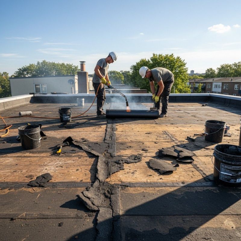 Single Ply Roof Repair in New Creek, WV