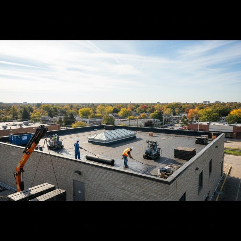Single Ply Roof Replacement in Friendsville, MD