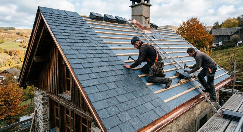 Slate Roof Construction in Keyser, WV