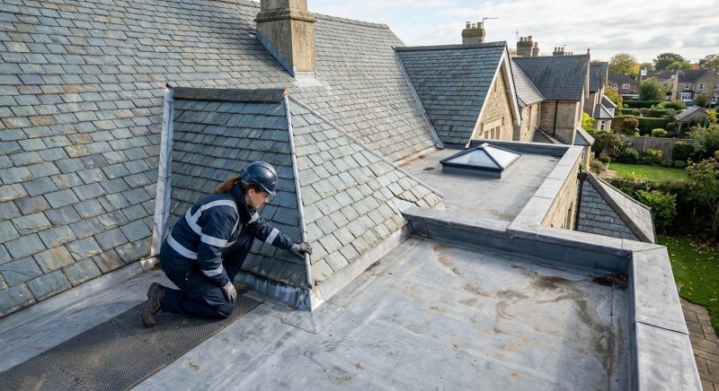 Slate Roof Inspection in Oakland, MD