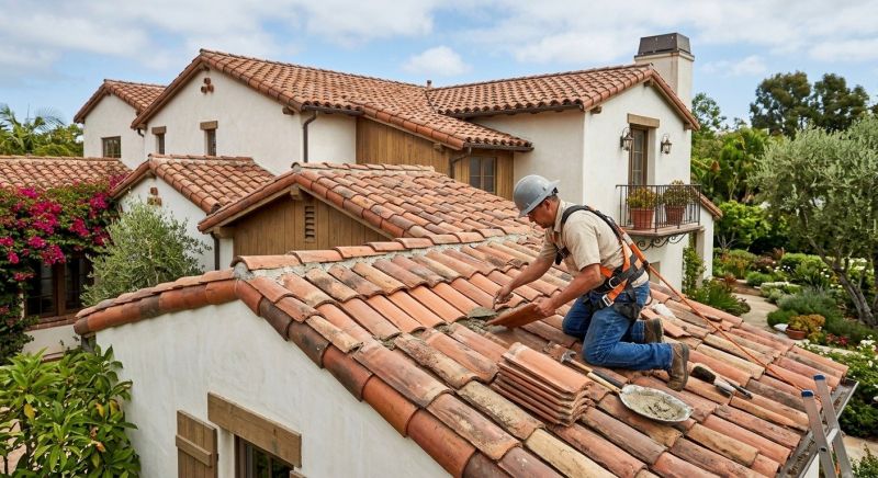 Spanish Tile Roof Repair in Oakland, MD