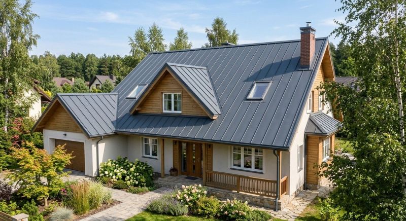 Steel Roof Replacement in Garrett County, MD
