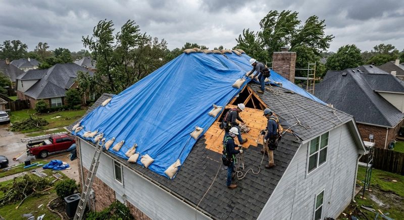 Storm Damage Roof Repair in Friendsville, MD
