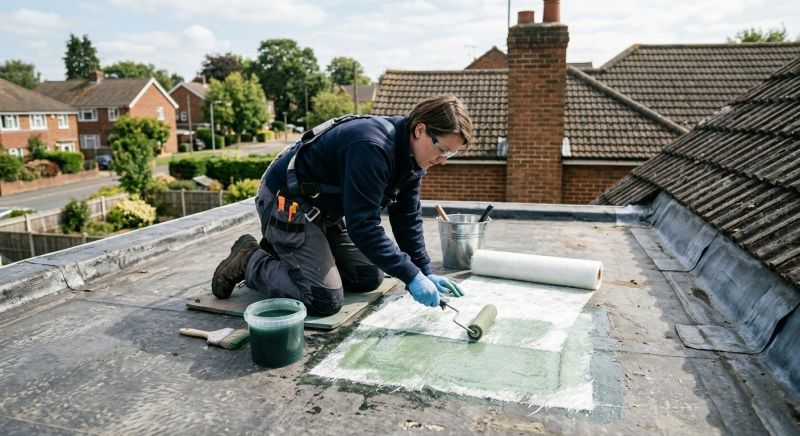 Synthetic Roof Repair in Oakland, MD