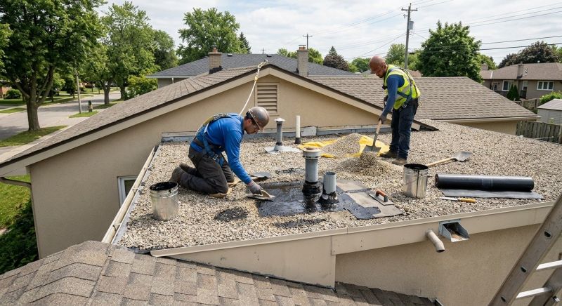 Tar And Gravel Roof Repair in Accident, MD