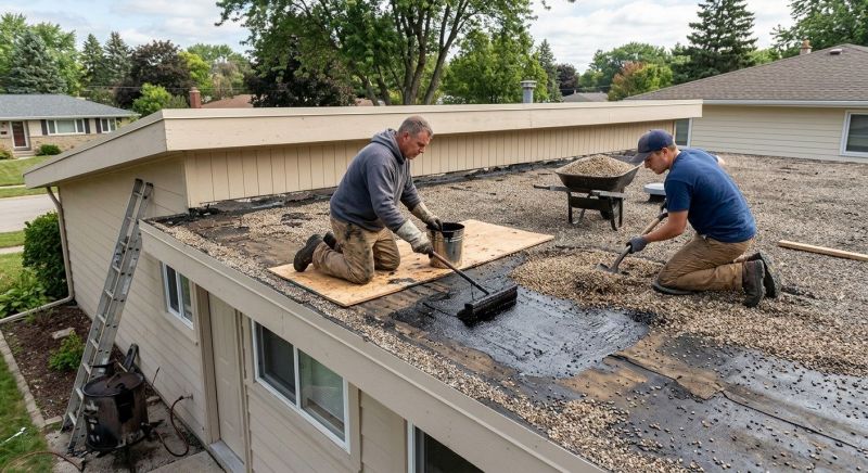 Tar And Gravel Roof Repair in Keyser, WV