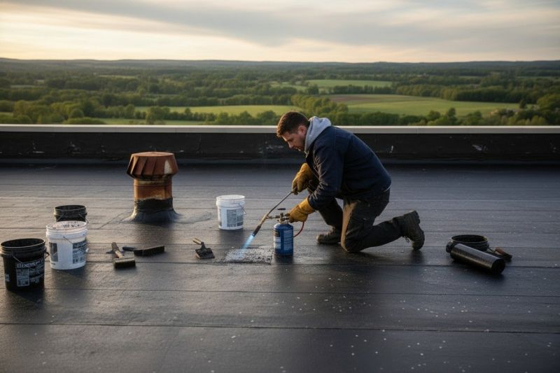 Tar Roof Repair in Accident, MD