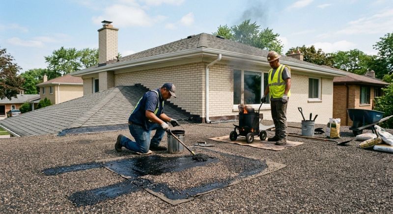 Tar Roof Repair in Keyser, WV