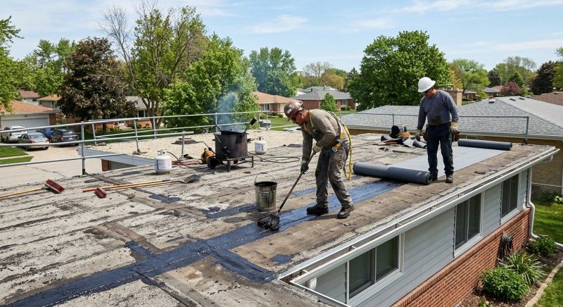 Tar Roof Repair in Oakland, MD