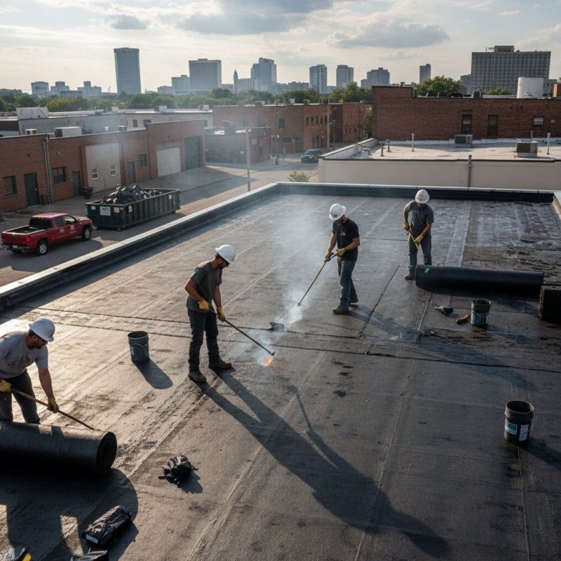 Tar Roof Replacement in Oakland, MD