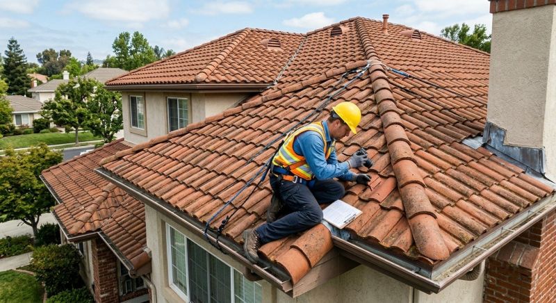 Tile Roof Inspection in Oakland, MD