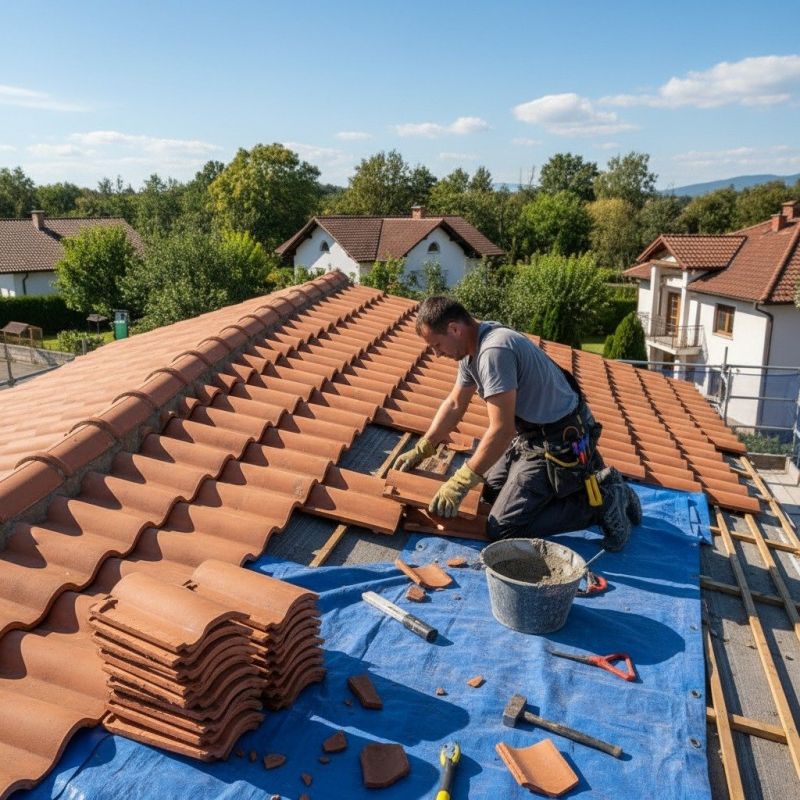 Tile Roof Repair in Accident, MD