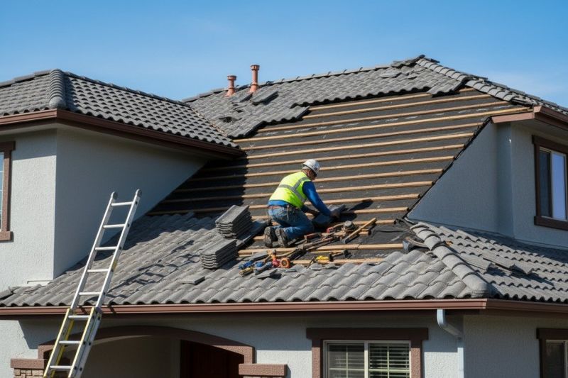 Tile Roof Repair in Oakland, MD