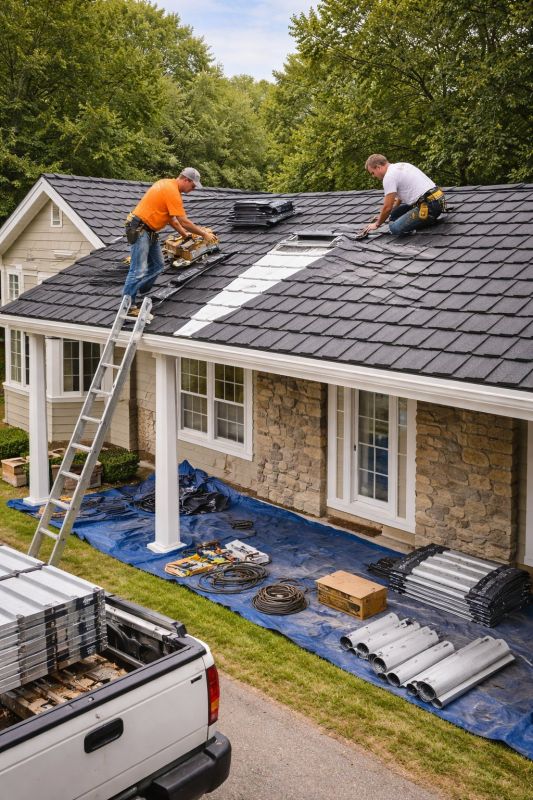 Tin Roof Installation in Garrett County, MD