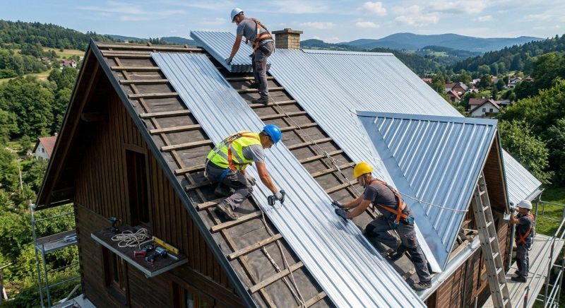 Tin Roof Installation in Swanton, MD