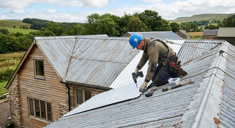 Tin Roof Repair in Oakland, MD