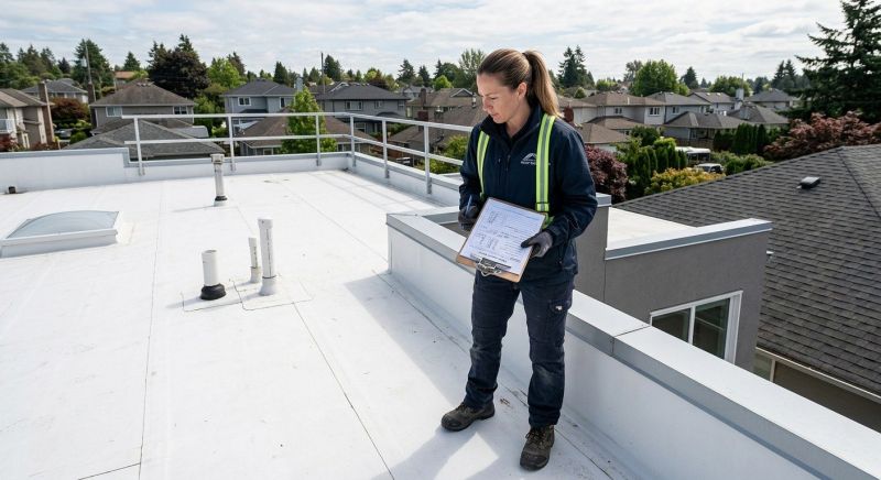 Tpo Roof Inspection in Oakland, MD