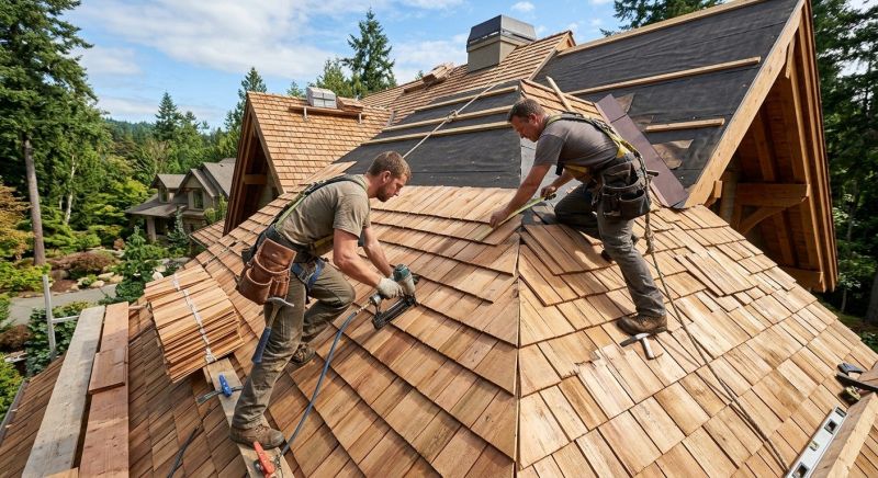 Wood Roofing Installation in Oakland, MD