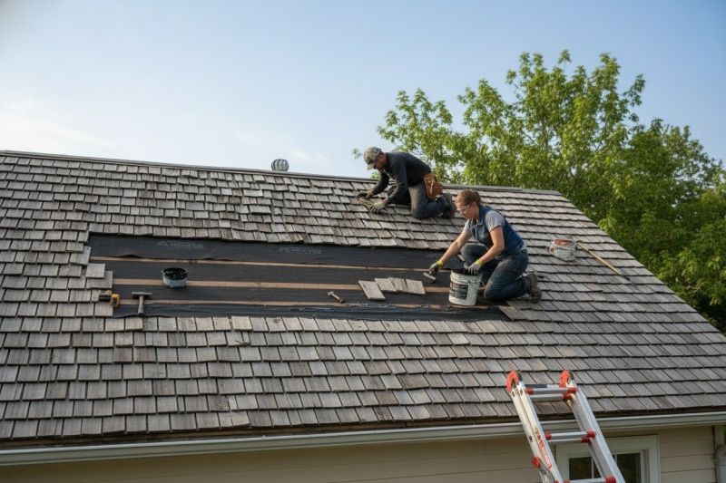 Wood Shake Roof Repair in Accident, MD