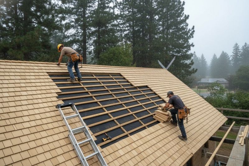 Wood Shake Roof Repair in Kingwood, WV