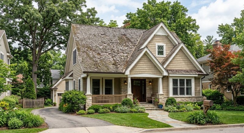 Wood Shake Roof Replacement in Oakland, MD
