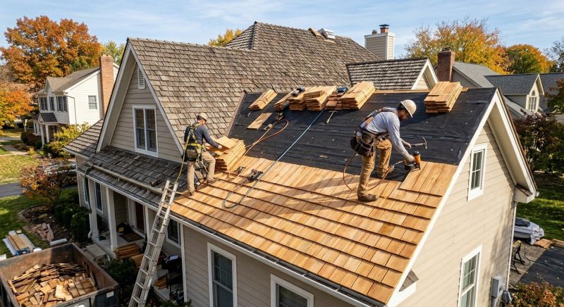Wood Shake Roof Replacement in New Creek, WV
