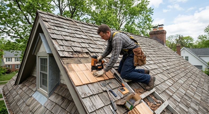 Wood Shingles Repair in Accident, MD