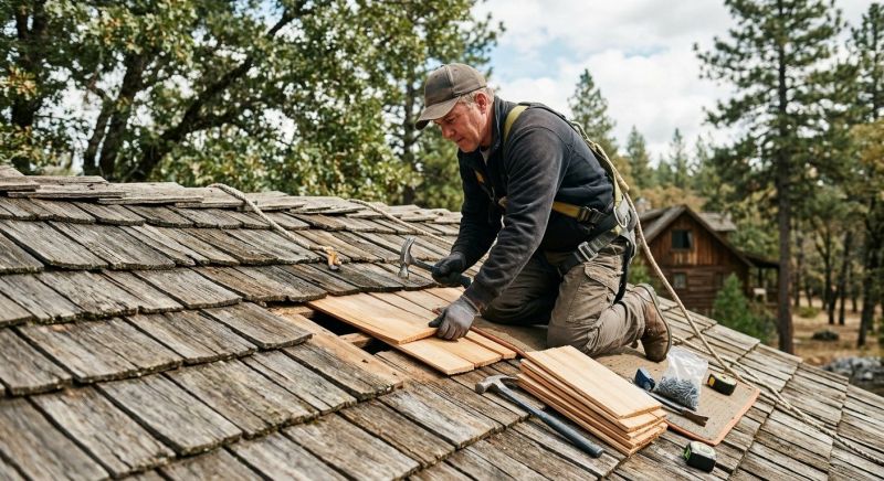 Wood Shingles Repair in Garrett County, MD